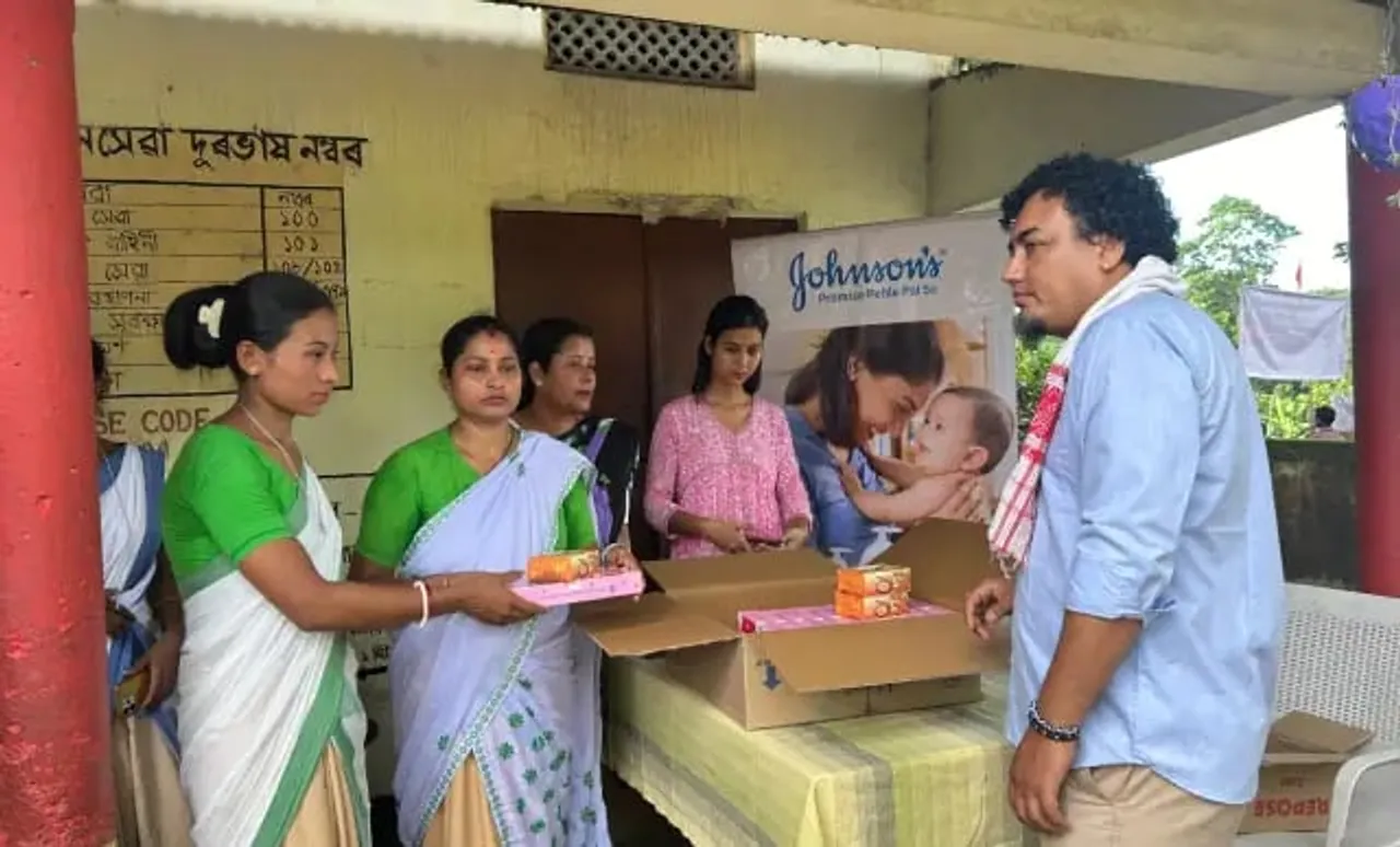 Johnson's Baby & Pratidin Media Group Organize Newborn Care Program in Nagaon, Hatikhuli